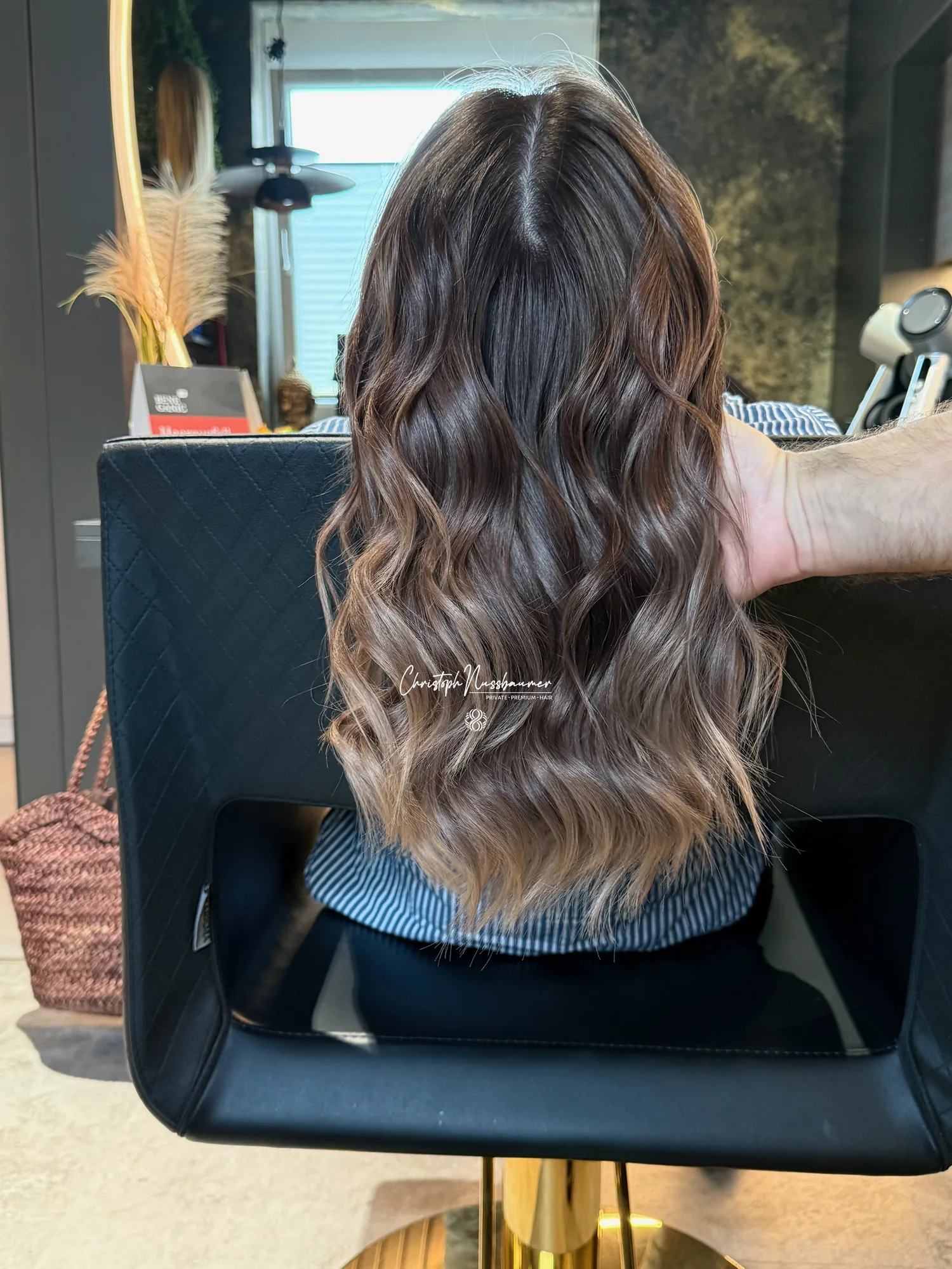 Nachher – warme, natürliche Reverse Balayage